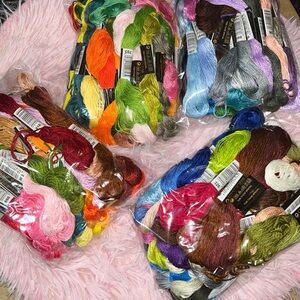 Colorful Embroidery Floss Set